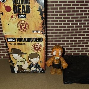 Funko Walking Dead Mystery Minis Burned Zombie RARE